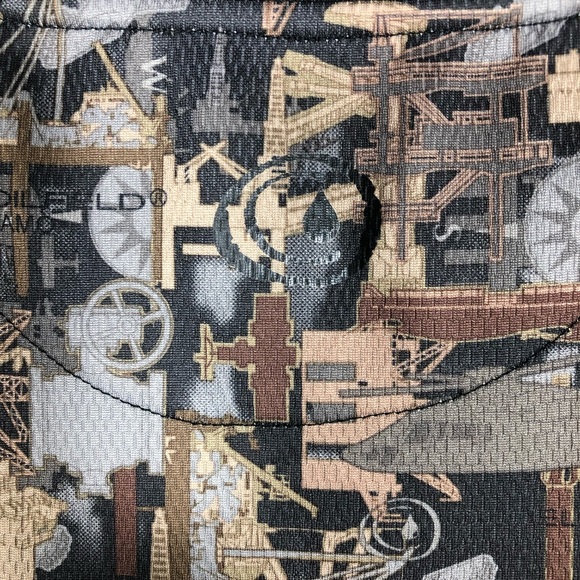 Oilfield Camo Men's Shirt Size Large - Picture 9 of 9